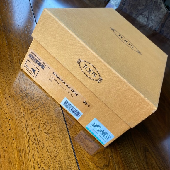 ❌SOLD❌Tod’s Leather sandals EU 39,5 US 8 with box - Picture 10 of 10